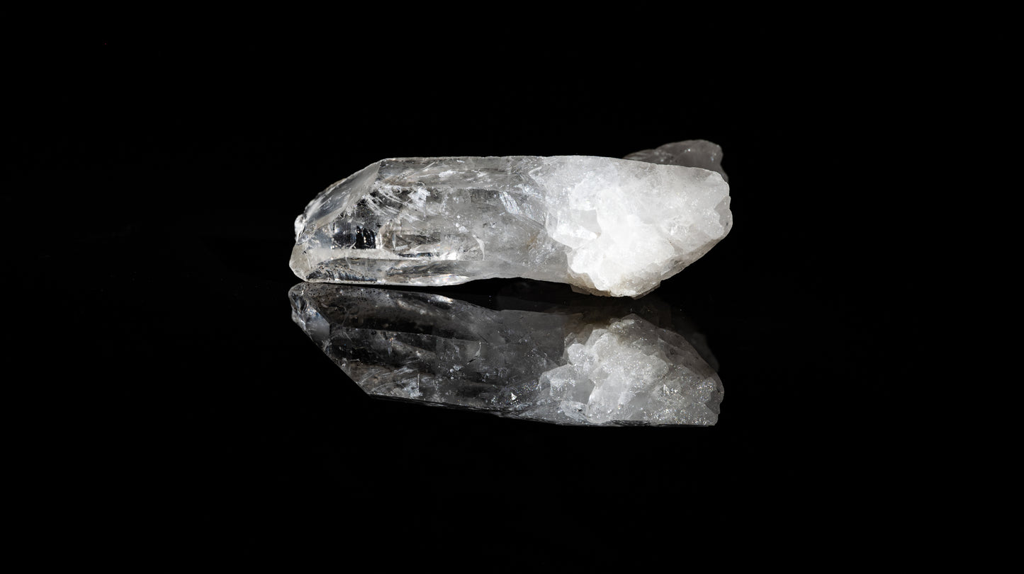 Quartz Power: Energy and Protection in Every Crystal. Digital poster.