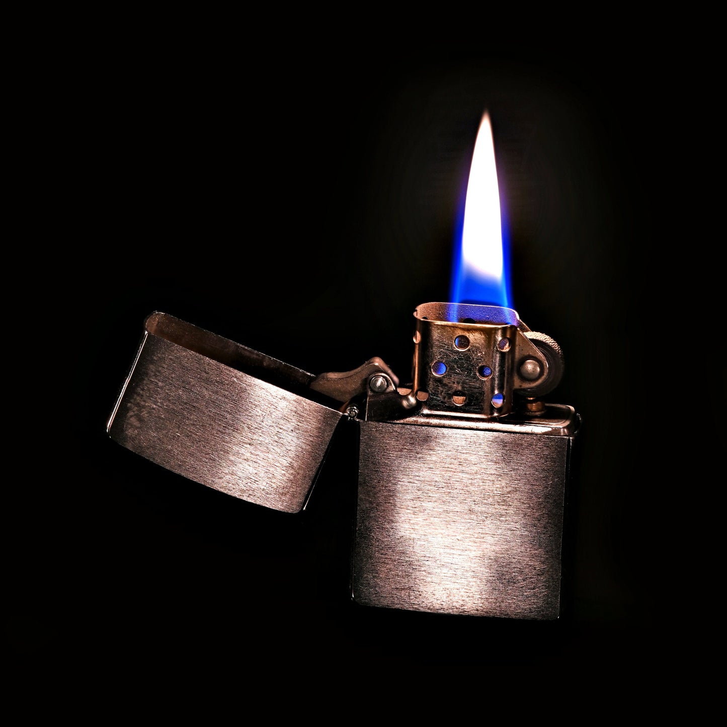 Inferno in Blackness. Lighter. Digital picture.