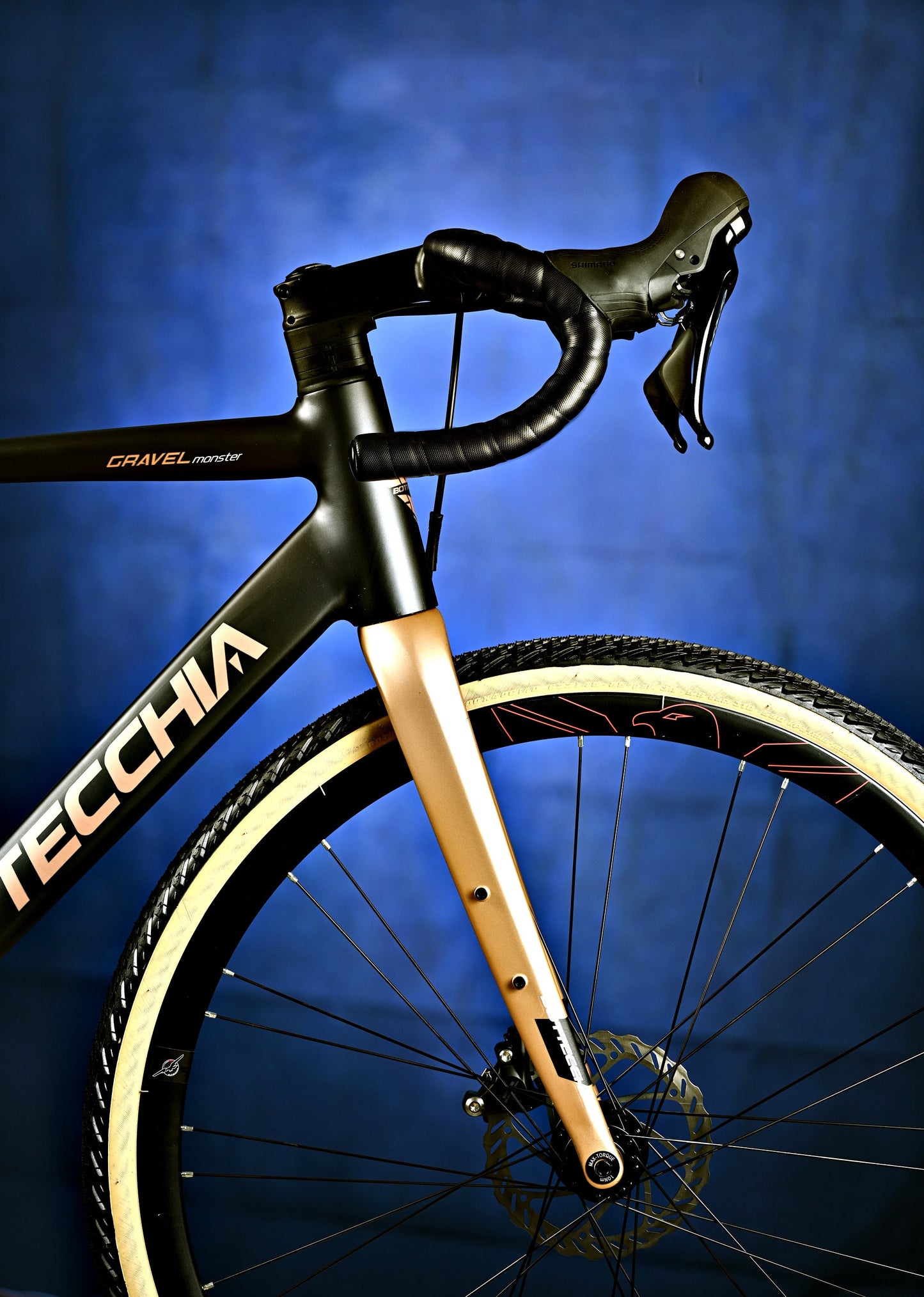 Elegance of Azure Gravel. Digital picture.