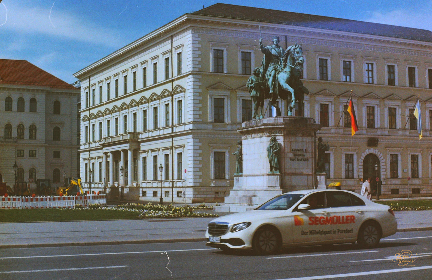 Wittelsbacherplatz square in Munich