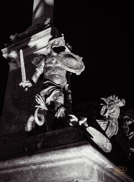 Angel of Munich — Triumph Over Heresy.  Digital ART. Digital picture.