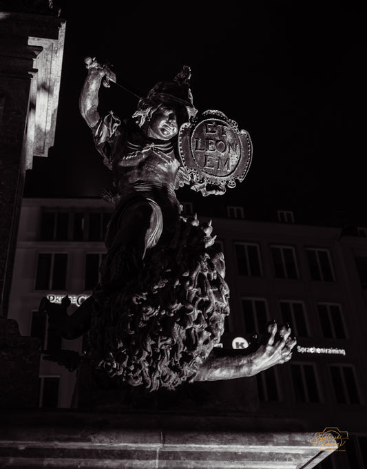 Angel of Munich — Triumph Over Heresy.  Digital ART. Digital picture.
