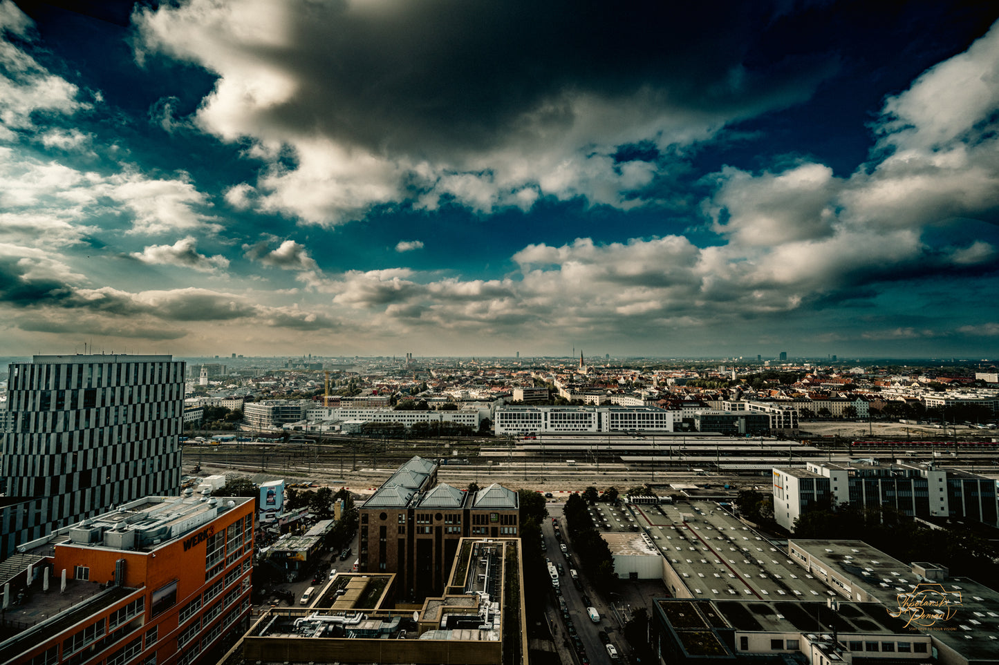 Munich Panorama — Ostbahnhof