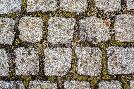 Cheerful Cobblestones: A Playful Pathway. Digital poster.